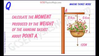 Moments Calculation - Physics of Turning Forces