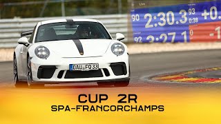 2:30.3 lap ("record") at Spa-Francorchamps | Michelin Cup 2R K1 | Porsche 991.2 GT3 MR 6-speed