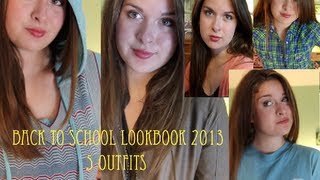 Back To School Look Book 2013! High School