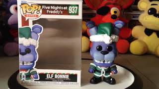 FNAF Funko Elf Bonnie Pop Vinyl Figure Unboxing/Review!