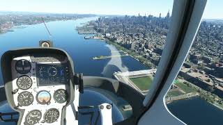 Microsoft Flight Simulator 2020: Guimbal G2 in New York