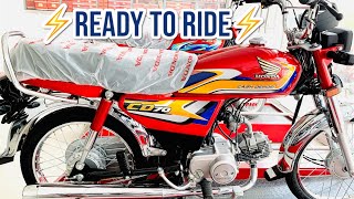 Ready To Ride⚡️New HONDA CD70⚡️2025 Model...🏍️