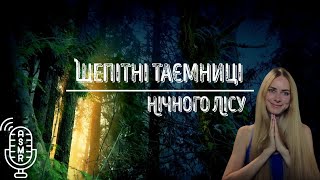 Засинайте з АСМР: Медитація 'Шепітні Таємниці Нічного Лісу'  Українською