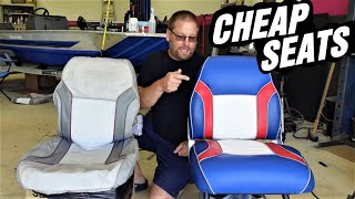 #8 FIRST TIME Upholstery Challenge!! Boat Seats