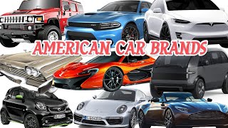 AMERICAN CAR BRANDS - A-Z