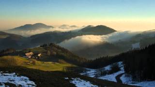 Time-lapse: early morning fog near Kilchzimmer