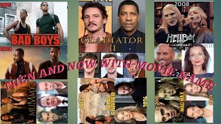 Then and Now: 80 Famous Hollywood Movies (1977 to 2024) | Hollywood actors, then and now, Actress