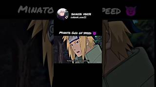 God of speed minato 😈 #naruto #viral #anime