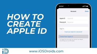 How to Create Apple ID on iPhone/iPad?