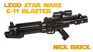 LEGO E-11 Blaster Rifle - Star Wars Battlefront