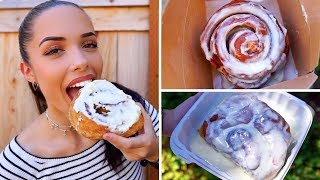 CHEAT DAY: Finding the Best CINNAMON ROLL in Seattle