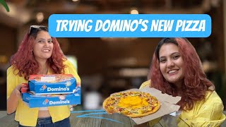 Trying Domino’s new pizza | Cheese Volcano pizza | Food vlog