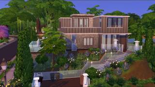 CASA MODERNA COM AS FERRAMENTAS DE TERRENO | THE SIMS 4 | Speed Build