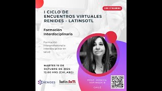 1.9 Experiencia Fac. Med. UCH - Formación interprofesional e Interdisciplinar en salud