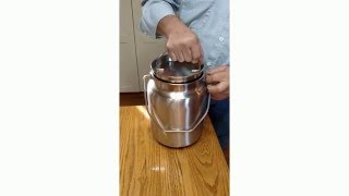 Lindy's 2 Gallon Stainless Steel Jug ~ Great for a Milk Can!