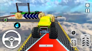 मॉन्सटर ट्रक का गेम खेलें।गाड़ी वाला गेम खेलें| Monster Race 3D - Monster Truck Stunt Android Games