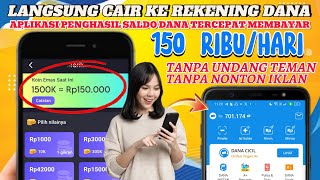 LANGSUNG CAIR KE DANA! Game Penghasil Saldo Dana Tercepat 2024 - Cara Dapat Uang Dari Internet