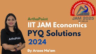 IIT JAM Economics Marathon | IIT JAM ECONOMICS 2024 SOLUTIONS | IIT JAM ECONOMICS 2024 PAPER | GATE