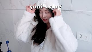 sub)vlog🍽자취로망 풍기는 예쁜 식기 하울ㅣ겨울아우터 쇼핑ㅣliving aloneㅣ유이즈 youis 자취 브이로그 asmr