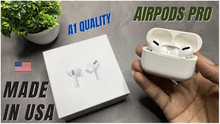 Air Pods Pro Clone Made In USA 🇺🇸  | Premium Air pods Pro Clone with Serial Working On Apple Site