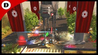 THE FINAL STORMTROOPER DEFENSE ~ Rebel Landing - Men of War Star Wars Mod