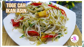 MENU SIMPLE AKHIR BULAN TOGE CAH IKAN ASIN