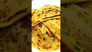 Aloo Paratha with liquid dough |#shorts