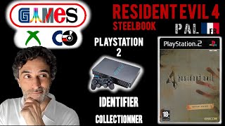 Collectionner et identifier : Resident evil 4 PS2 édition Steelbook