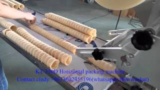 Automatic plastic cups packaging machine