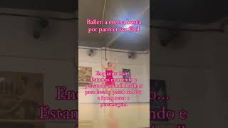 #shorts ballet é parecer ser fácil, mas de fácil não tem nada!