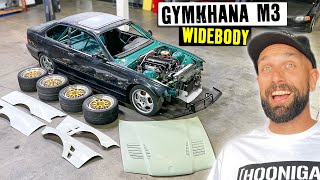 Vin’s E36 goes W I D E for Gymkhana GRiD but DROPS weight?