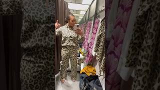 Zara Viral Animal Print Outfit! #matchingsets #casualfit #chicoutfit #stylingover40 #midsize #zara