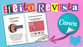 Como criar EFEITO REVISTA | FlipBook - EBook PDF Interativo - Tutorial Canva & Heyzine Passo a Passo