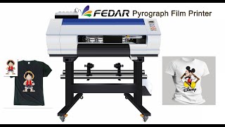 T Shirt Transfer Print / FEDAR FD65-2 Heat Transfer Pigment Printer