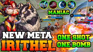 Mobile Legends New Update Buffed Irithel Gameplay !! Irithel Best Build 2023 Guide Tutorial MLBB