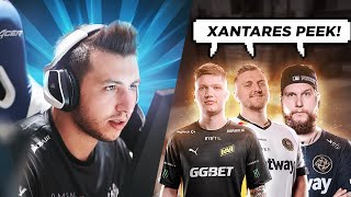 WHEN CS:GO PROS PEEK XANTARES 2