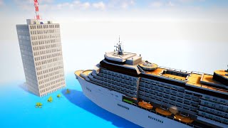 Giant Cruise Ship Crash - Teardown