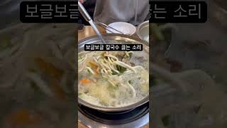 칼국수 ASMR / 칼제비 맛집 / 먹방