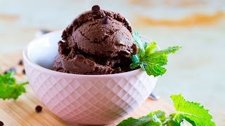 Healthy Chocolate Mint Ice Cream Video