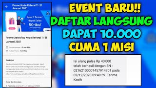 LEGIT..APLIKASI PENGHASIL PULSA TERCEPAT 2021 ,EVENT APLIKASI ASTRAPAY