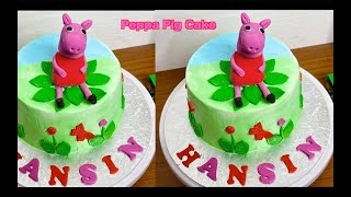 Peppa Pig Cake | Peppa Pig Theme Cake | Peppa Pig Birthday Cake | Meethu’s Studio