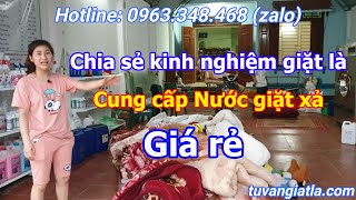 Giặt Là Thùy Dương chia sẻ kinh nghiệm giặt là công nghiệp và bán hóa chất Mori