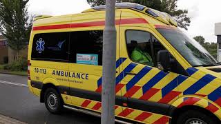 A1 Otaris Ambulance 10-113 Den Helder spoedmelding  in Den Helder