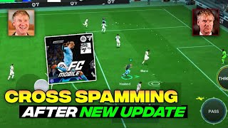 Trying Cross Spamming With this New Gameplay Update - FC Mobile 24