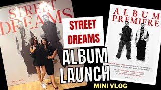 "STREET DREAMS" ALBUM LAUNCH EVENT (MINI VLOG) - MUMBAI 15.FEB.2024 | DIVINE | KARAN AUJLA