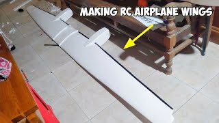 Making rc Airplane Wings ATR 72 ~ part 3