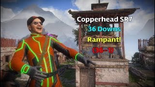 Uncharted 4 Multiplayer | 36 DOWNS! - Rampant - Copperhead SR7 Gameplay