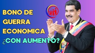 ATENCION! Bono de Guerra Economica Enero 2024 ¿Sin Aumento?