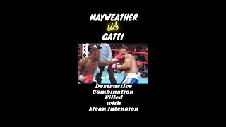 Distructive Combinations Filled with Mean Intensions: Mayweather vs Arturo Gati #shorts