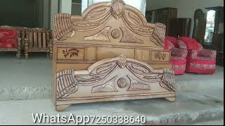 luxury bed design 2022 | wooden bed design / Diamond wood furniture / #furniture #beds #wood